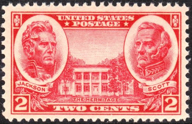 [Army and Navy Issue: Andrew Jackson and Winfield Scott]