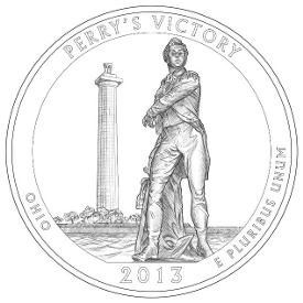 [Design of Perry's Victory coin]