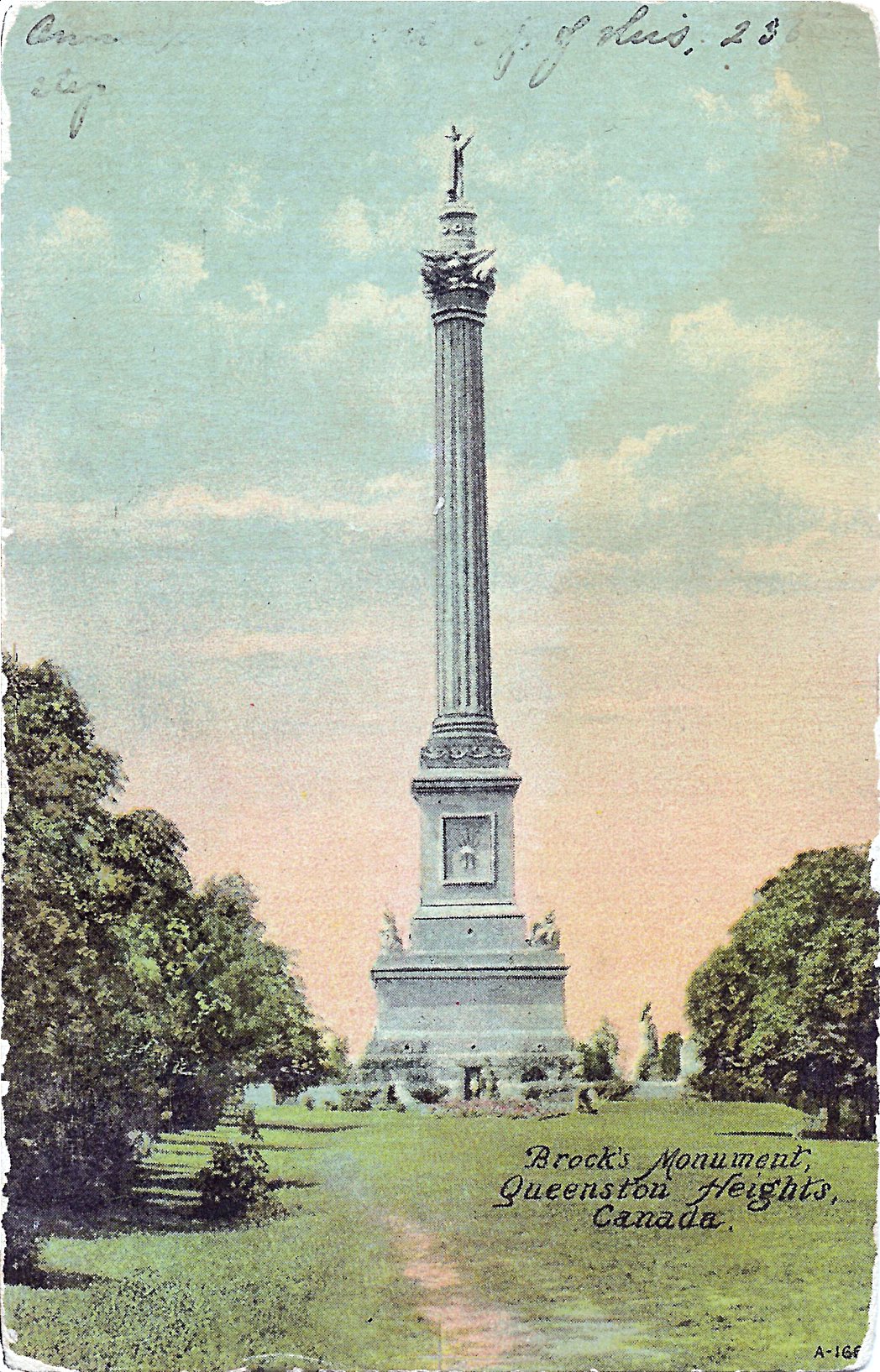 [Brock's Monument (Queenston Heights) Postcard]