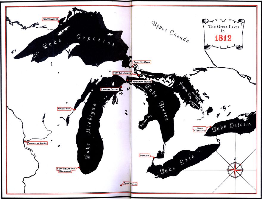 The Great Lakes in 1812