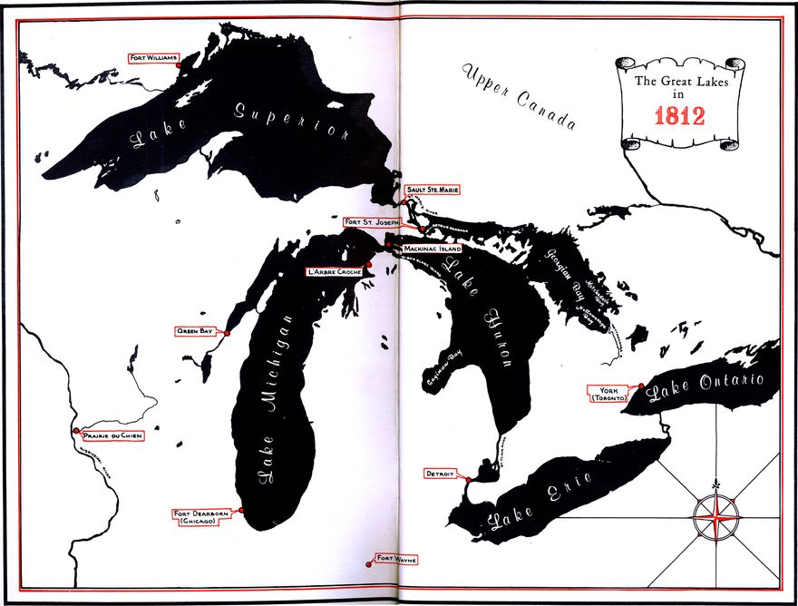 [The Great Lakes in 1812]